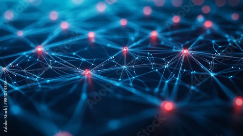 Complex depiction of multidimensional string theory concepts exploring theoretical physics and interconnected data structures