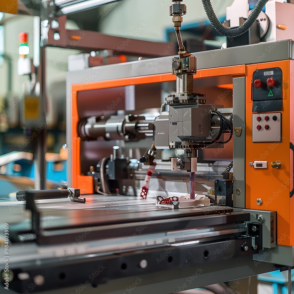Fototapeta premium Injection molding machine
