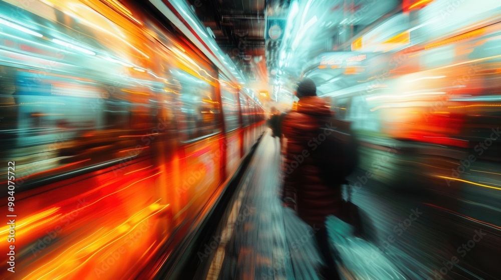 The blurred abstract background adds a technical feel. Increase the depth of the image and draws focus to the foreground, generative AI The blurred abstract background adds a technical feel. Increase the depth of the image and draws focus to the foreground, generative AI