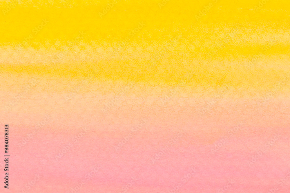 Fototapeta premium Abstract Pink and Yellow Watercolor Background. Watercolor Texture for Banner.