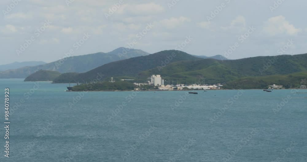 Noumea, New Caledonia, View from the sea. Noumea, New Caledonia, View from the sea.