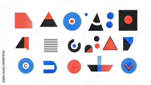 Free Download Explore sleek, modern designs with minimalist symbols in vibrant flat illustrations that captivate the eye and inspire creativity. - GFXLoad