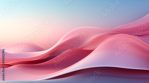 Soft pastel-colored background with smooth gradients in pink, purple, and mint, featuring subtle floral patterns and gentle waves, perfect for a calming and visually pleasing presentation 