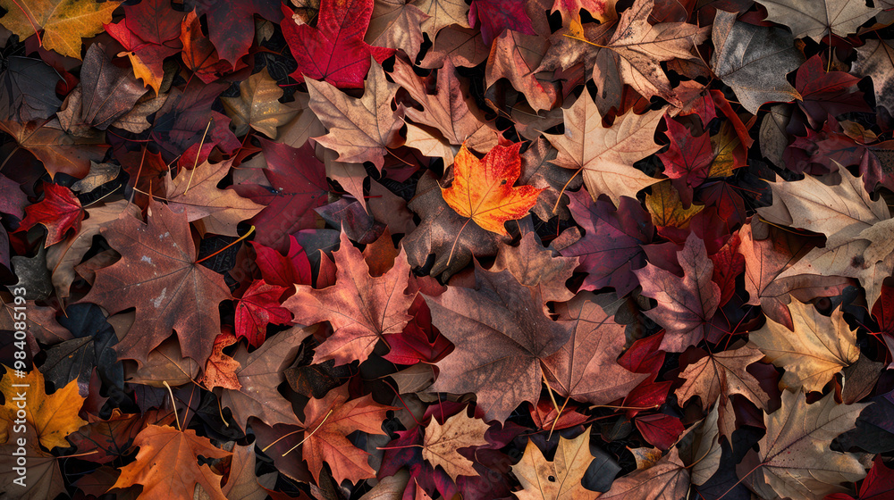 The Colorful Autumn Leaf Collection The Colorful Autumn Leaf Collection