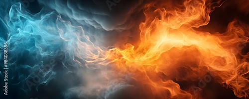 Fiery Fusion Energy Core   ...