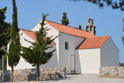 Saint Martin Church in Zuljana on the Peljesac peninsula in Croatia