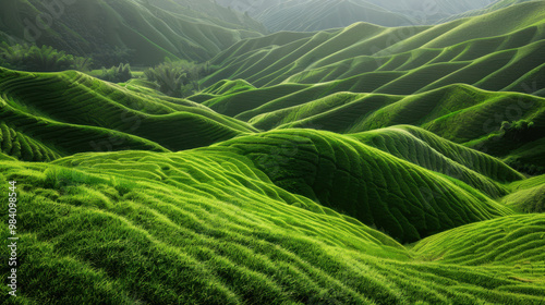 The Lush Green Rolling Hills