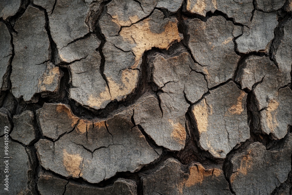 Close - up of tree bark texture showing deep ridges and natural cracks Close - up of tree bark texture showing deep ridges and natural cracks