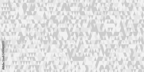 	
Modern surface creative diamond pattern gray low Polygon Mosaic triangle business texture background. white and gray geometric diamond geometry low poly graphic repeat pattern triangle facets design