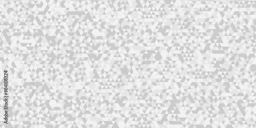 Surface creative diamond pattern gray low Polygon Mosaic triangle business texture background. white and gray geometric diamond low poly graphic repeat pattern triangle facets design.