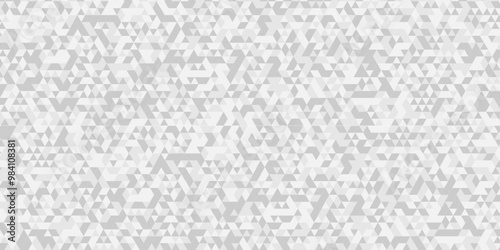 	
Modern surface creative diamond pattern gray low Polygon Mosaic triangle business texture background. white and gray geometric diamond geometry low poly graphic repeat pattern triangle facets design