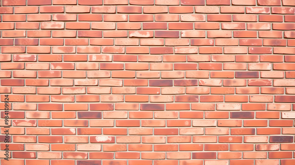 Obraz premium red brick background texture wallpaper