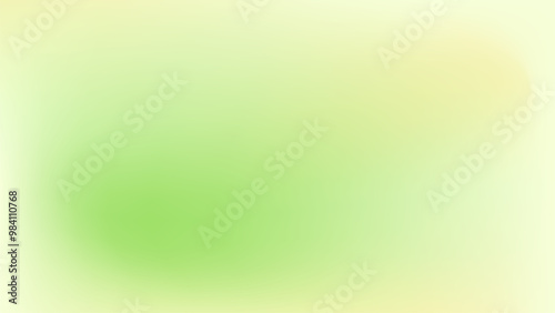 Blurred color gradient background, abstract green white grain gradation texture, vector soft yellow noise texture blur abstract background