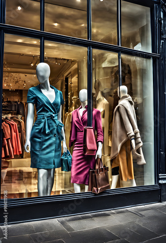 Wallpaper Mural mannequin in shop Torontodigital.ca