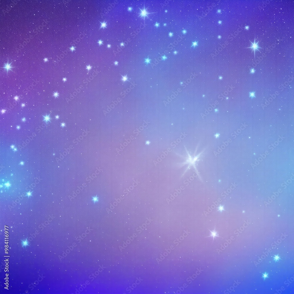 Glittering Blue and Purple Gradient Fantasy Sparkles Abstract Background Glittering Blue and Purple Gradient Fantasy Sparkles Abstract Background