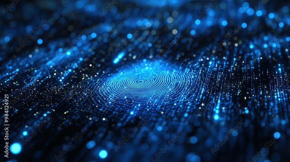 Sophisticated biometric security solutions utilizing fingerprint analysis for improved identity verification banner Sophisticated biometric security solutions utilizing fingerprint analysis for improved identity verification banner