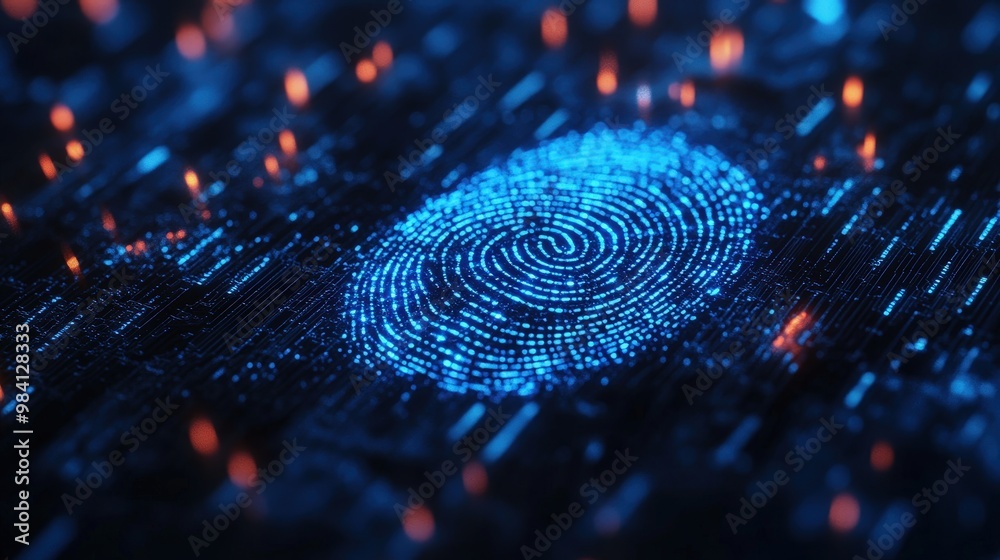 State-of-the-art biometric security solutions using fingerprint scanning for robust user authentication online banner State-of-the-art biometric security solutions using fingerprint scanning for robust user authentication online banner