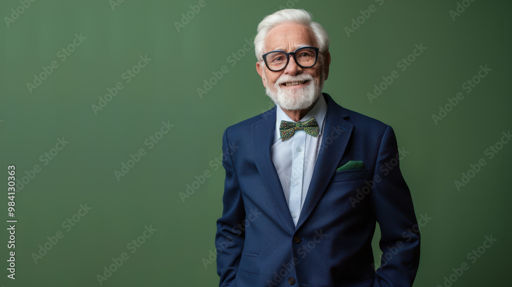 The Stylish Elderly Man The Stylish Elderly Man