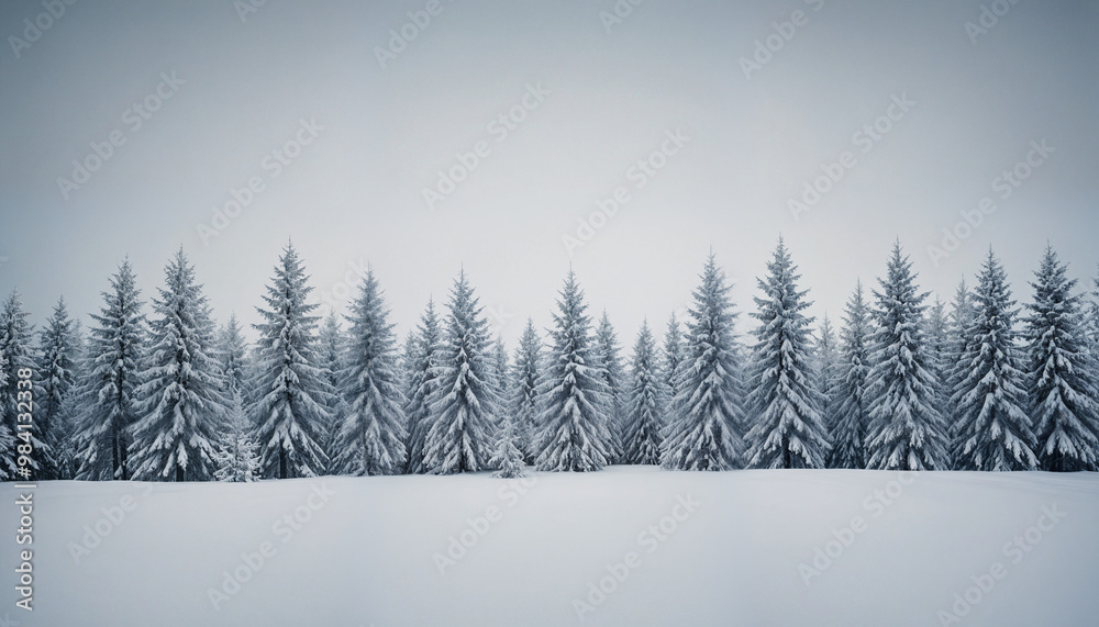 Obraz premium Cold Landscape | Winter | Snow