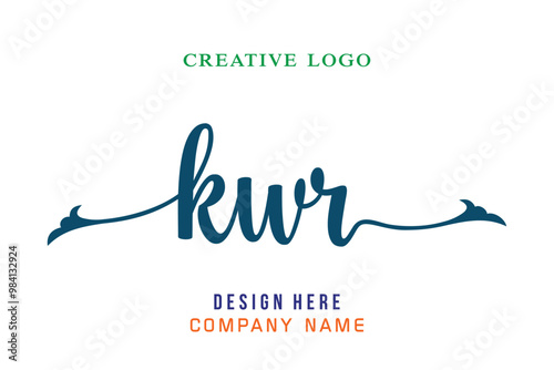 KWR  lettering logo is simple, easy to understand and authoritative