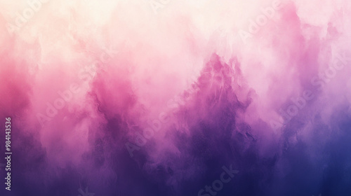 Soft Pink to Purple Gradient Cloud Texture