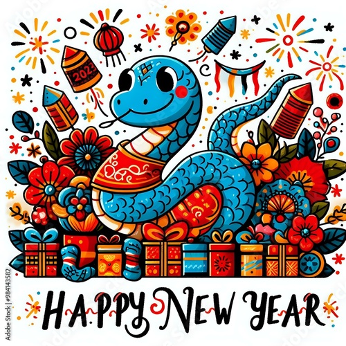 Festive Serpent: Celebrating the 2025 Lunar New Year