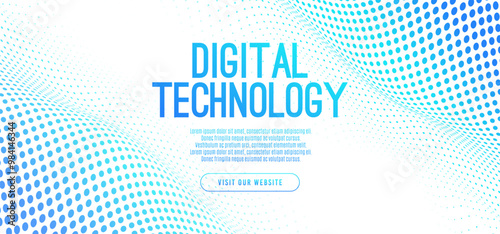 Digital technology speed connect white background, cyber nano information, abstract communication, innovation future tech data, internet network connection, Ai big data, blue line dot illustration 3d