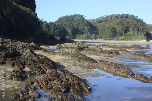 Playa de Otur en Asturias, 