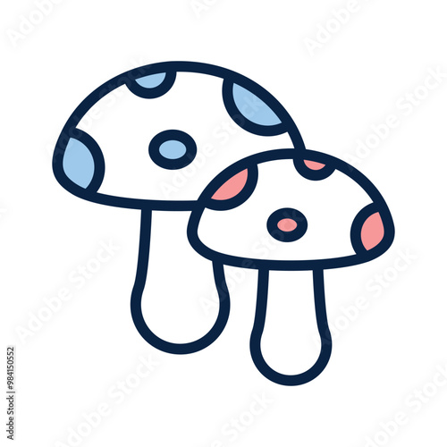 Premium icon of mushroom, healthy and organic food