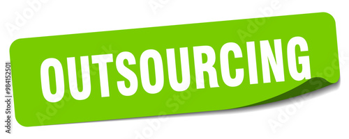 OUTSOURCING STICKER