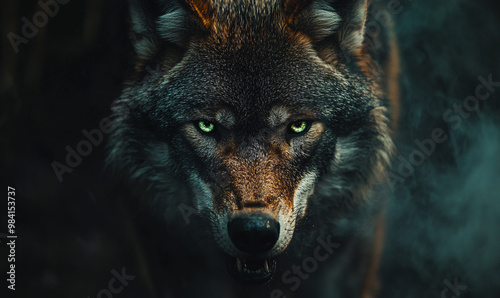 Wolf an iconic apex predator, embodies both grace and ferocity. With its sleek fur, keen senses, and haunting howl, the wolf roams the forests and plains in packs, displaying remarkable. 