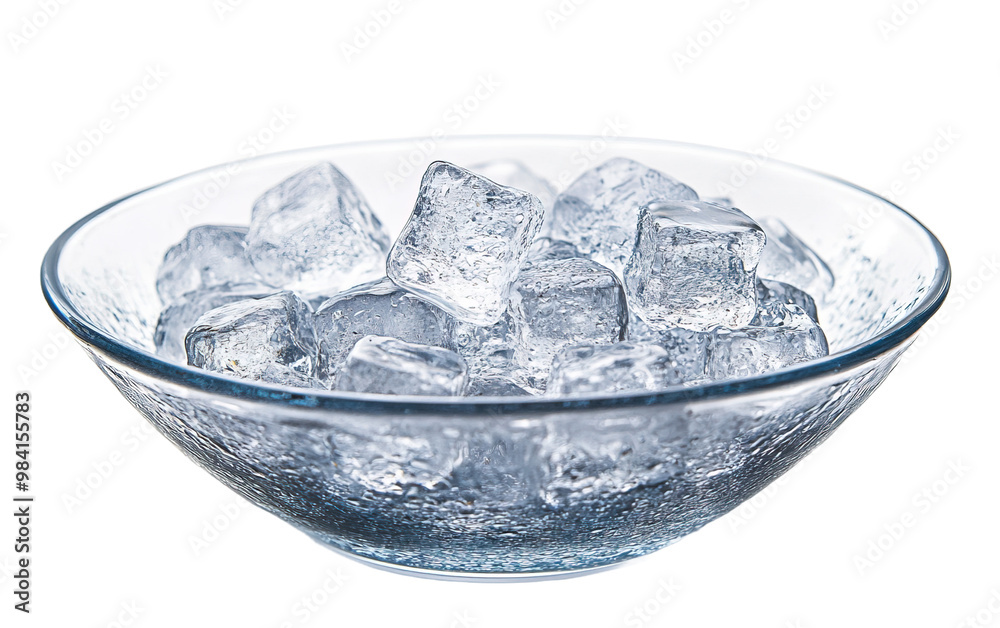 Ice container isolated on white or transparent background Ice container isolated on white or transparent background