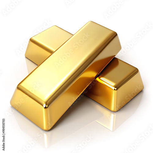 gold bars on white backgroundgold, ingot, bar, bullion, finance, business, metal, wealth, golden, treasure, bars, investment, money, luxury, banking, bank, yellow, brick, savings, market, rich, curren photo