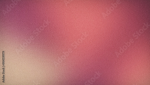 Grainy colorful gradient background. Abstract, dusty pink, beige, marron, blurred, mesh, noise, wave, bokeh, retro vibes.	
