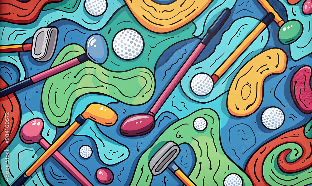 golf-themed graphic advertising backgrounds. golf-themed graphic advertising backgrounds.