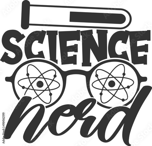 Science Nerd - Science Illustration