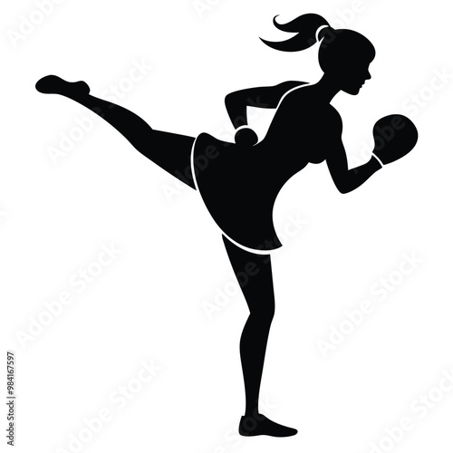Ladies Kickboxing Images