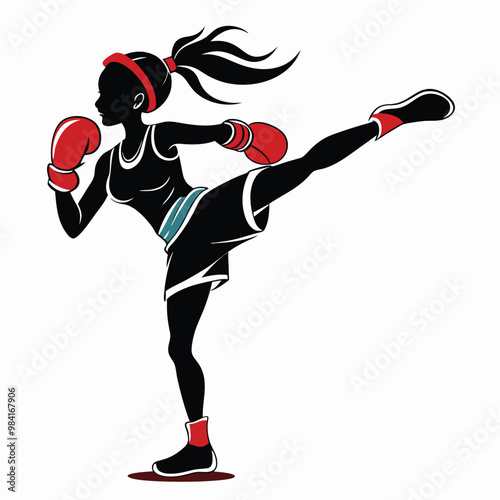Ladies Kickboxing Images