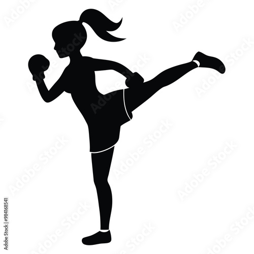 Ladies Kickboxing Images