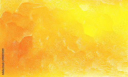 じわじわと温まる黄色とオレンジ色のグラデーション背景