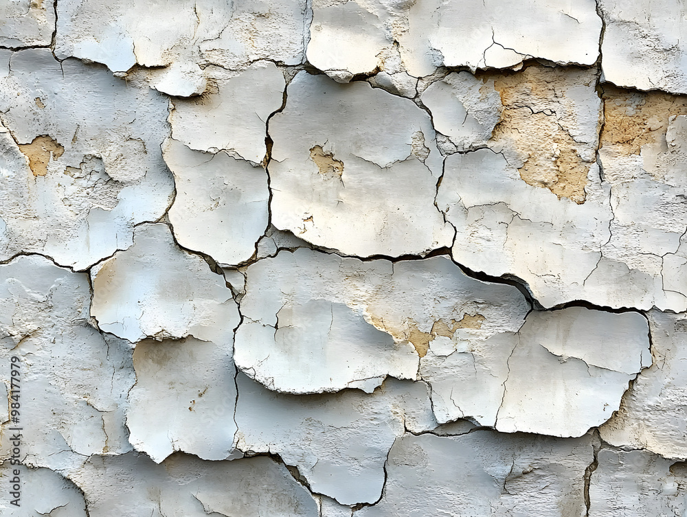 Close-up of a weathered wall with cracked, peeling paint in soft blue and beige tones, showcasing texture and age. Close-up of a weathered wall with cracked, peeling paint in soft blue and beige tones, showcasing texture and age.