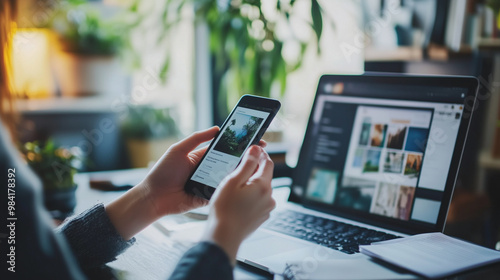 Engaged Yet Distracted - Mobile in Professional Setting