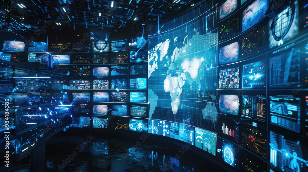 The Digital Control Room Visuals The Digital Control Room Visuals