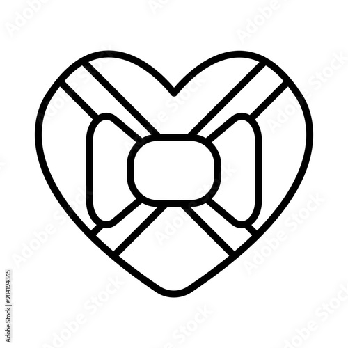 Wedding Favors line icon