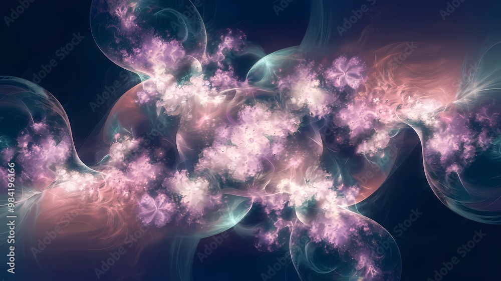 Naklejka premium abstract background with space