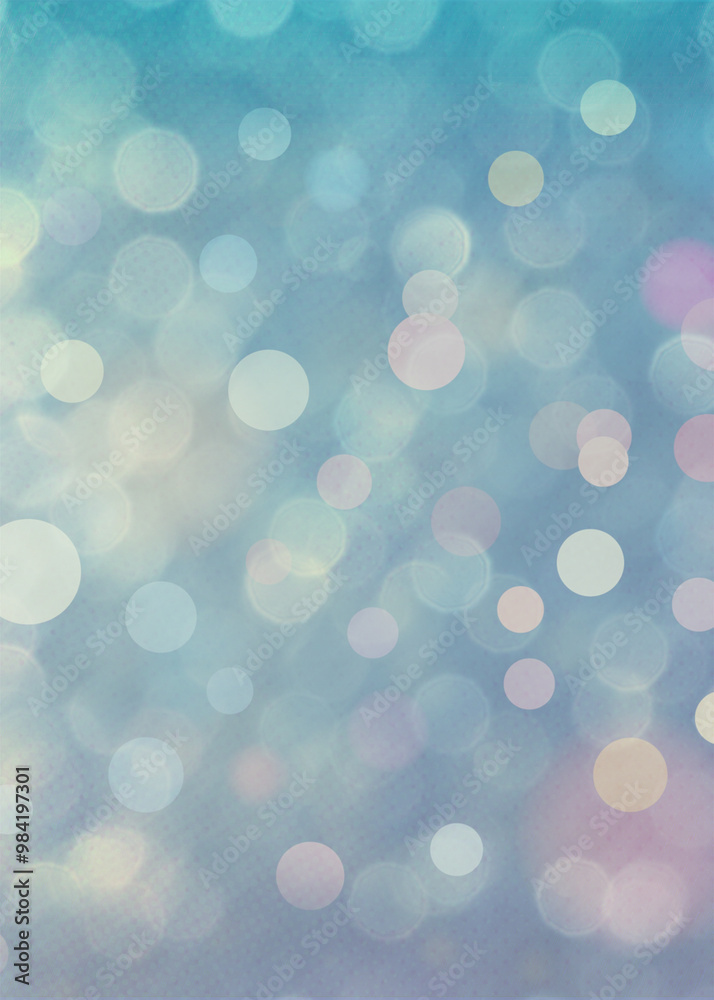 Fototapeta premium Blue vertical background for Banner, Poster, Story, Celebrations Ads and various design works