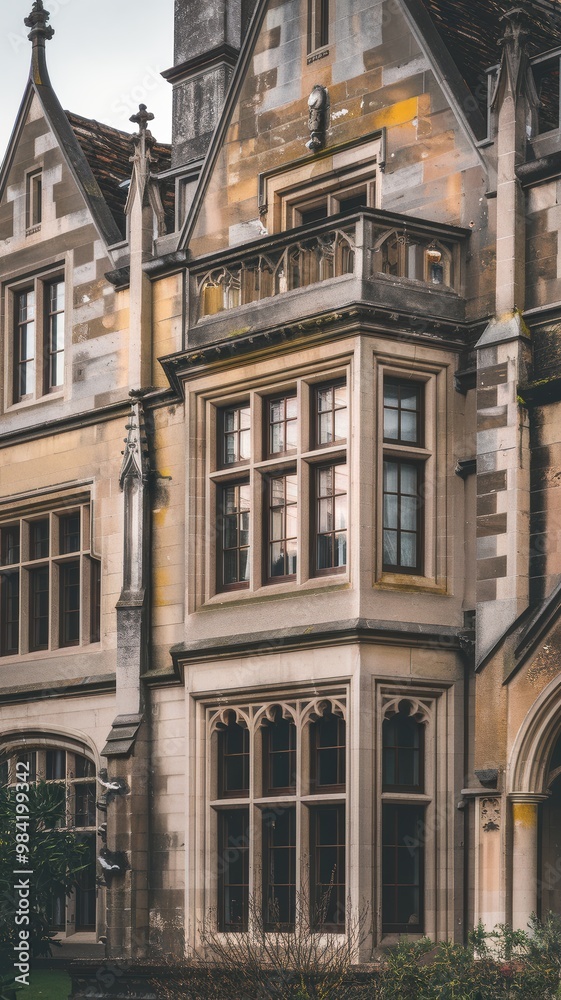 Detailed View of Historical Architectural Facade Detailed View of Historical Architectural Facade