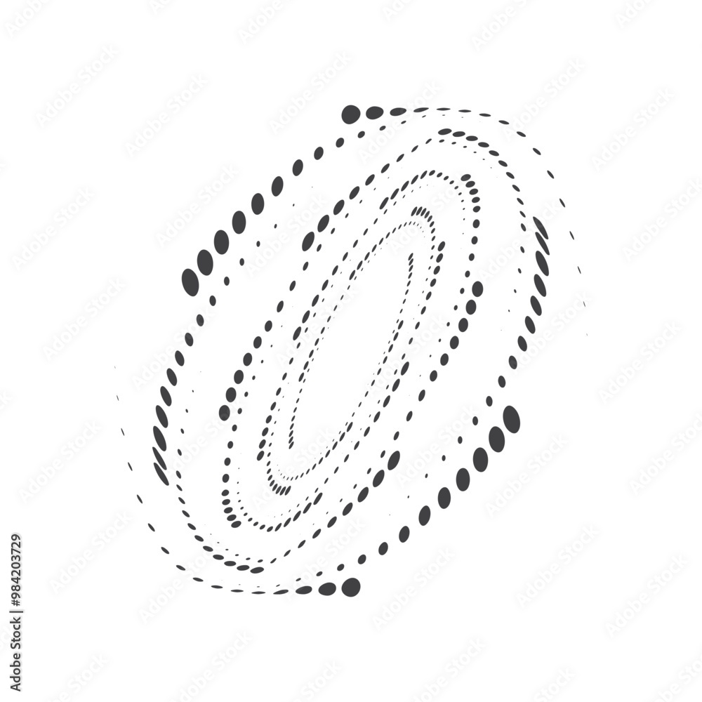 Obraz premium Circle Halftone Vector Art, Icons, and Graphics