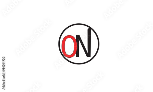 Free Download ON, NO, O, N Abstract Letters Logo Monogram - GFXLoad