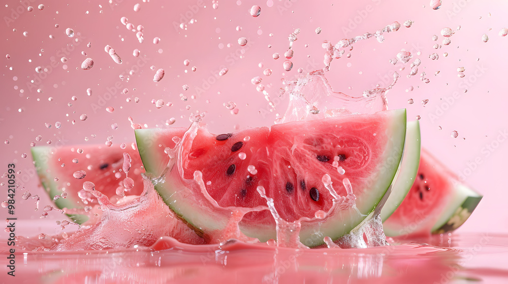 fruits and vegetables splashing in a graphic advertising background. fruits and vegetables splashing in a graphic advertising background.